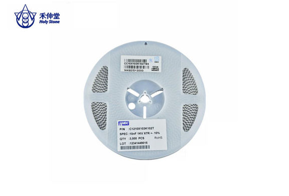 HEC/禾伸堂C1808N471K502TEX 1808 471/470pF 5000V 10% NPO陶瓷貼片電容 高壓貼片電容參數(shù)解析